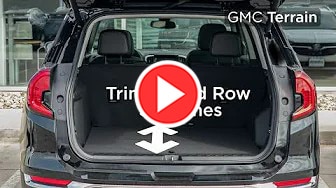 GMC Terrain Cargo Space Measurements