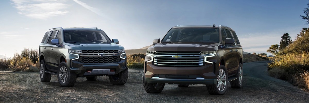 2021 Chevy Tahoe Z71 and High Country trims