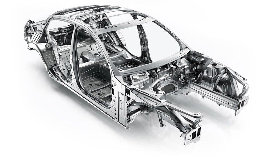 high-strength steel frame