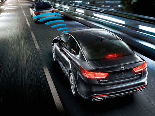 Smart cruise control in the Kia Optima