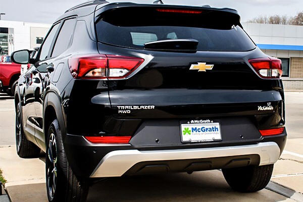 2021 Mosaic Black Chevy Trailblazer Rear Tailgate