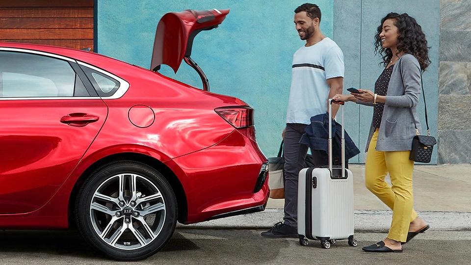 2020 Kia Forte automatic trunk