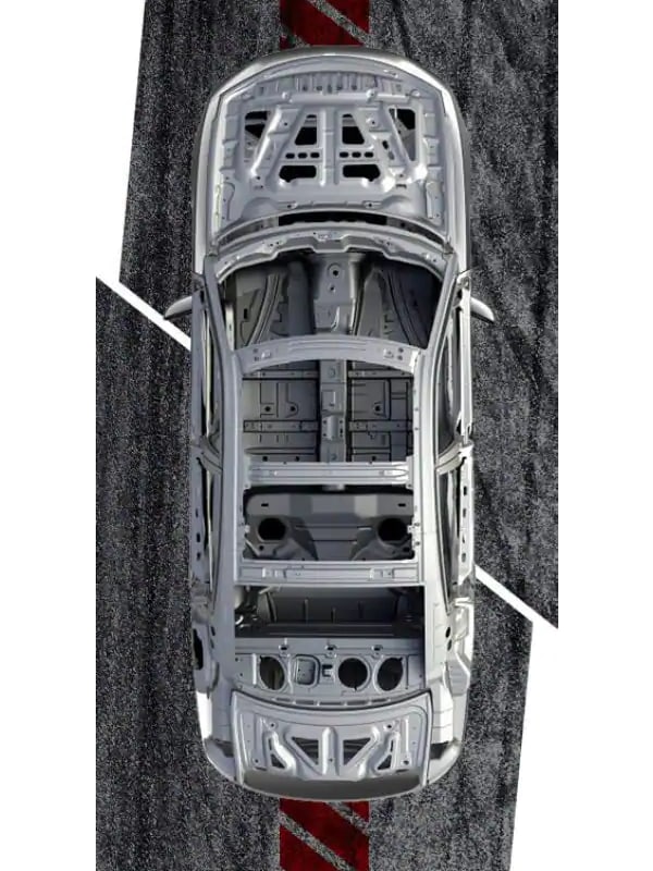 high-strength steel frame