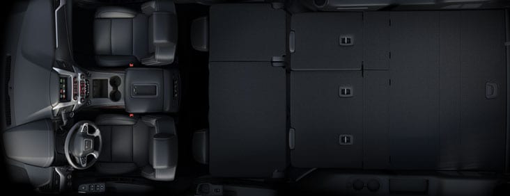 GMC Yukon Folded Seats