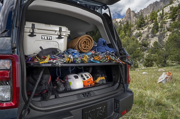 Bronco Sport Trunk storage