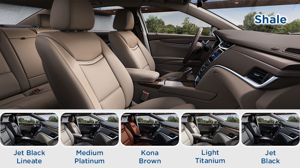 2016 Cadillac XTS Interior Luxury Seating Color Options