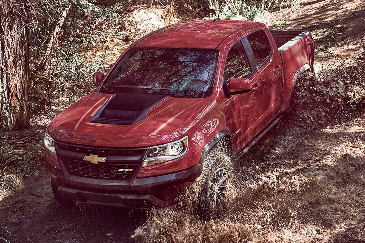 The Chevy Colorado ZR2 is tailored for off-road from top to bottom