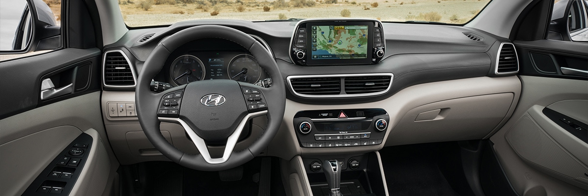2020 Hyundai Tucson modern interior