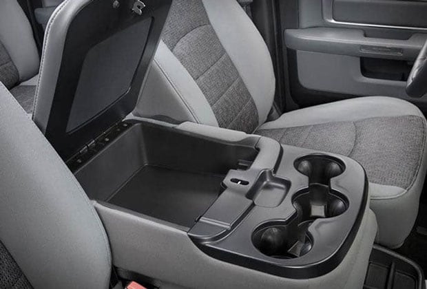 Center console in the ram 2500