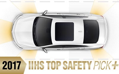 2017 Chevy Malibu IIHS Top Safety Pick