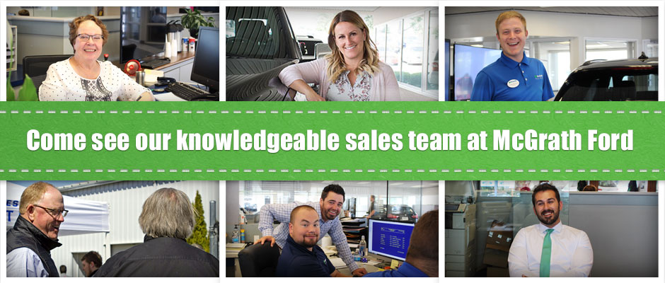 Sales Team at McGrath Ford