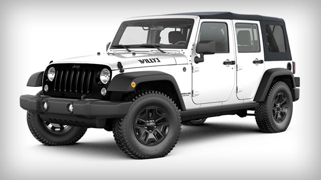 2017 Jeep Wrangler Unlimited Willys Wheeler Limited Edition