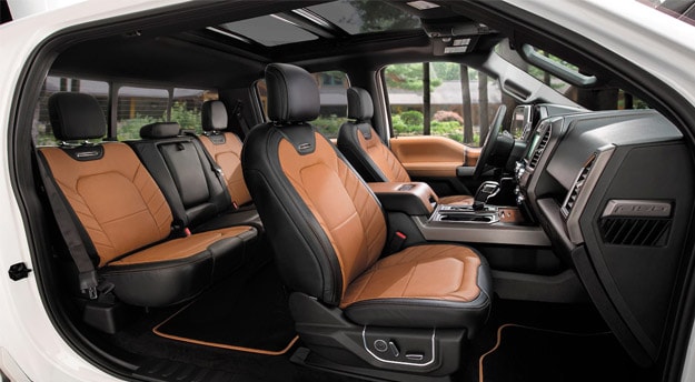 2016 f150 interior seating