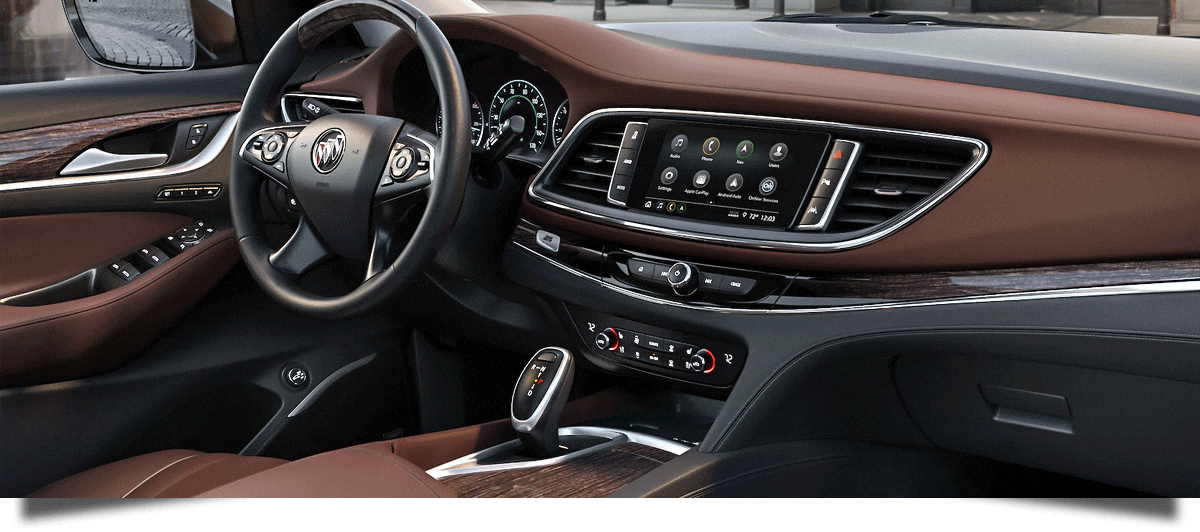 2020 Buick Enclave Avenir and the GMC Acadia Denali Interiors comparison