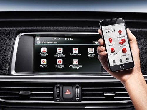 UVO System in the Kia Optima