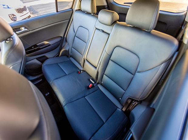 Kia Sportage back seat