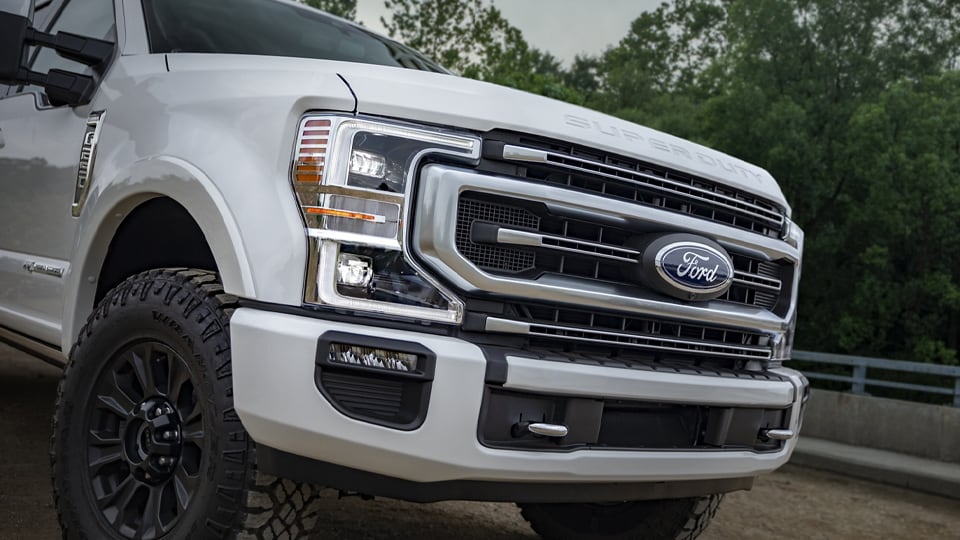 2020 Ford F250 Headlights and Grill