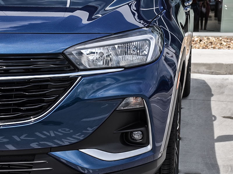 2020 Buick Encore GX front headlights and grille