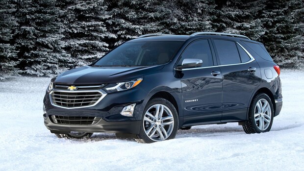 All-Wheel Drive 2020 Equinox in the snow 