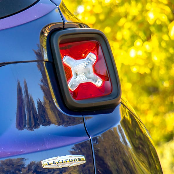2019 Jeep Renegade LED taillamps