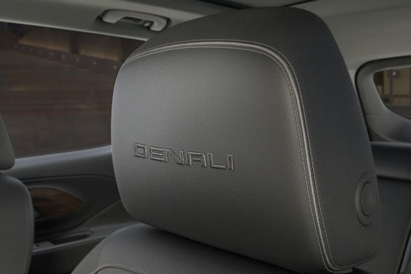 Denali seat stitching