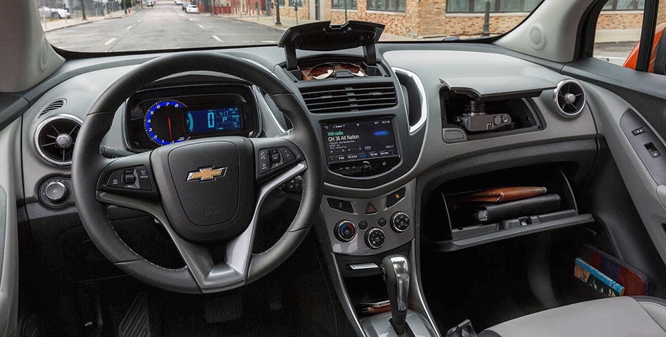 Chevy Trax Interior Dashbaord View