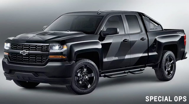 Used Chevy Silverado Specials Ops Edition