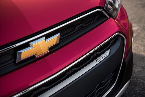 2019 Red Hot Chevy Spark grille