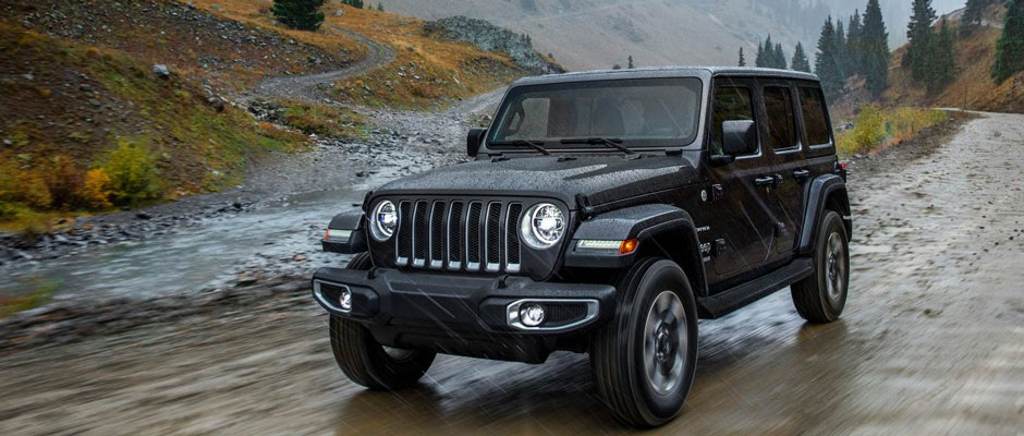 Red 2019 Jeep Wrangler Rubicon