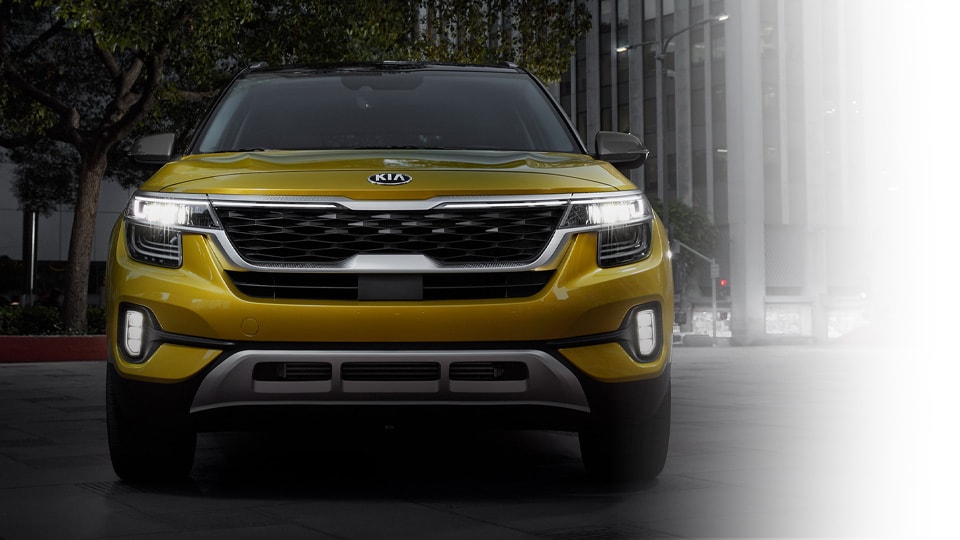 Seltos Headlights and Front Grill