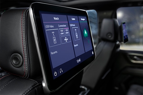 2021 Chevy Tahoe Back Seat Entertainment