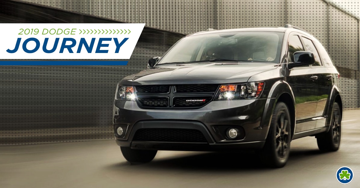 2019 Dodge Journey driving down the street