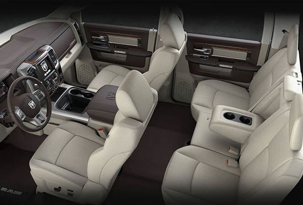 interior seating in the Ram 2500