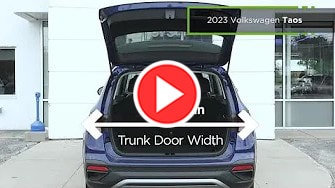 Volkswagen Taos Cargo Space Measurements