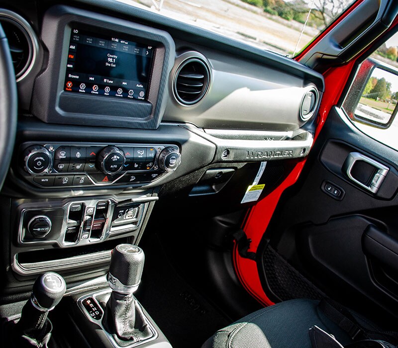 Jeep Wrangler Enterainment Center