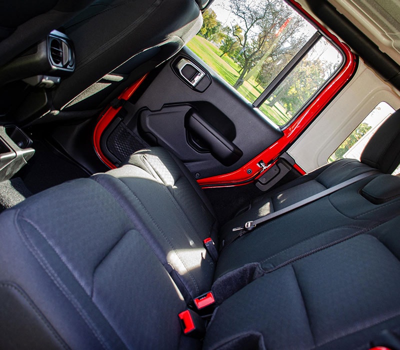 Jeep Wrangler Back Seats