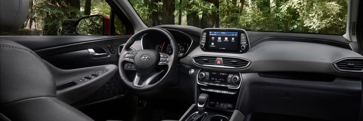 2020 Hyundai Santa Fe modern interior