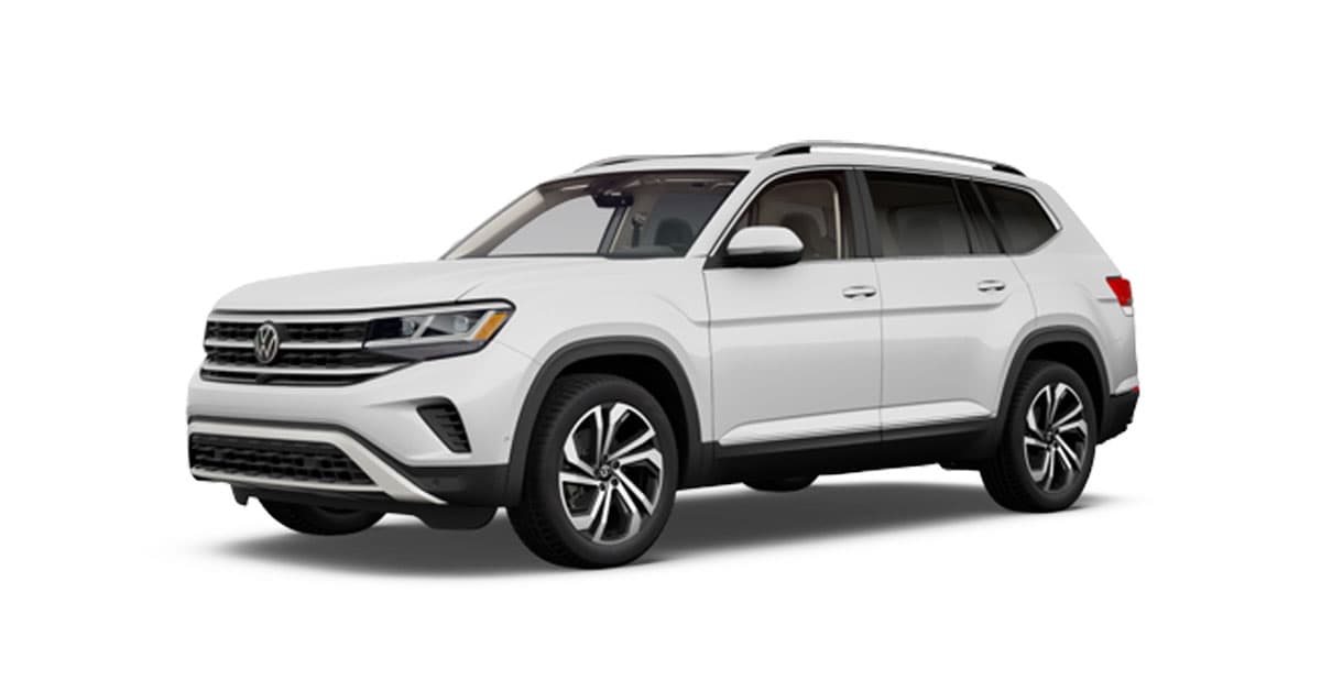 2021 Volkswagen Atlas Pearl White