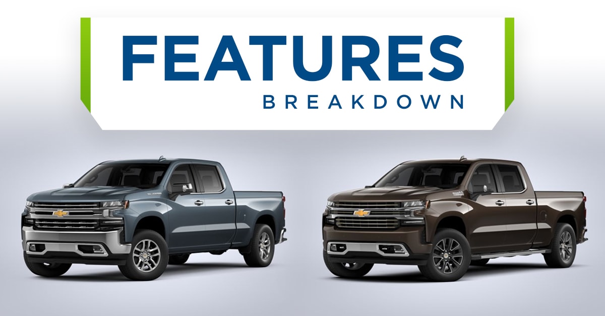 Silverado 2020 LTZ vs High Country