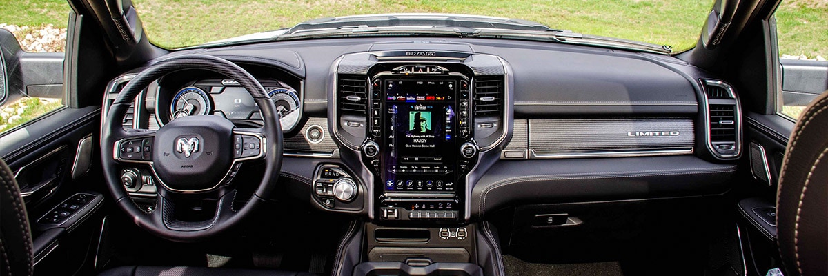 2021 Ram 1500 dashboard