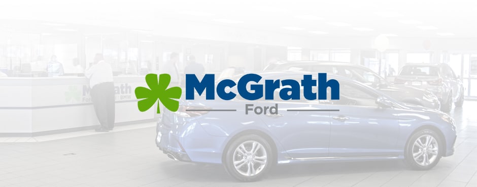 Mcgrath Ford showroom floor
