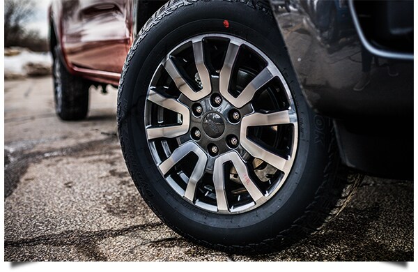 2019 Ford Ranger Tire Close Up