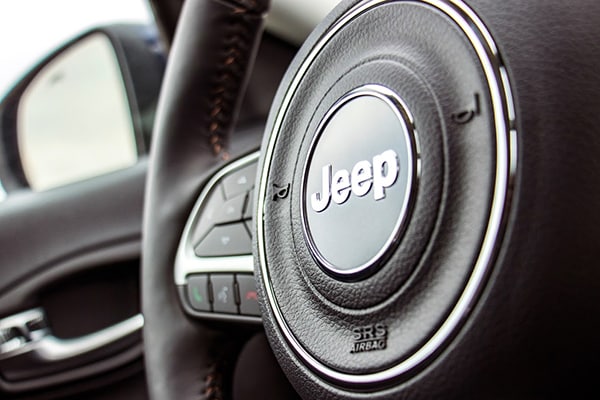 Jeep Compass steering wheel