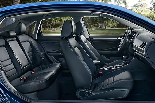 2019 VW Jetta Doors Open Showing Interior