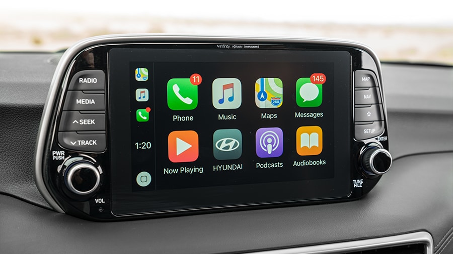 2020 Hyundai Tucson Tablet Display