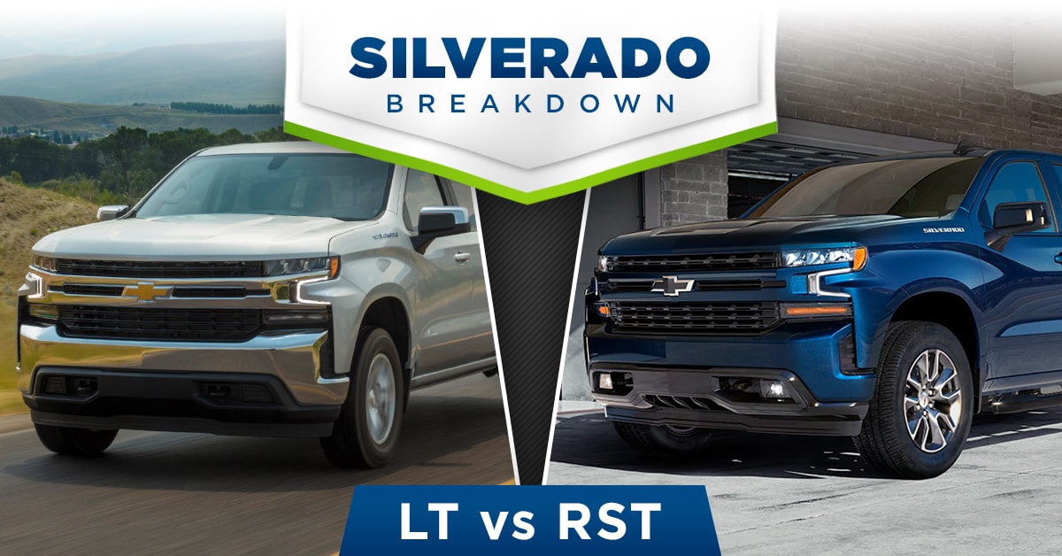 Silverado Trim comparison - LT vs RST - McGrath Auto