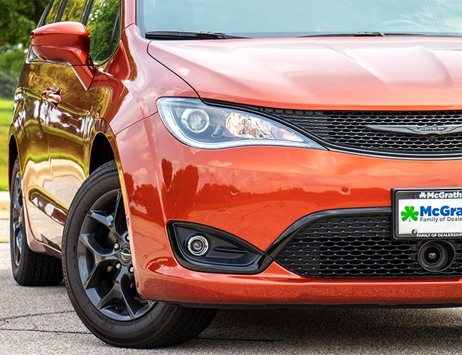 orange pacifica van