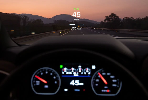 Silverado High Country Headsup display