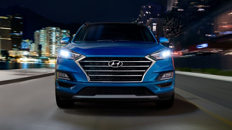 Hyundai Tucson Angular Grill