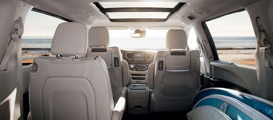 Chrysler Pacifica back seat